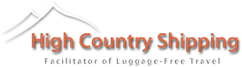 welcome to High Country Shipping's Bike and Luggage Shipping and Delivery home page